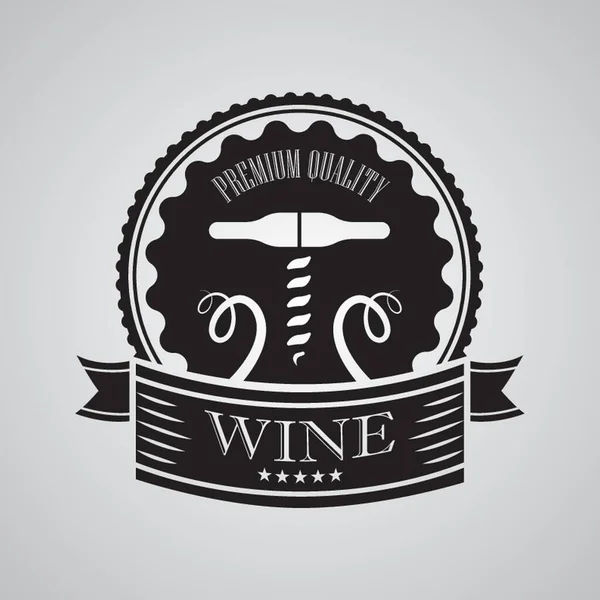 Wine Banner Vector Illustration — Stock Vector