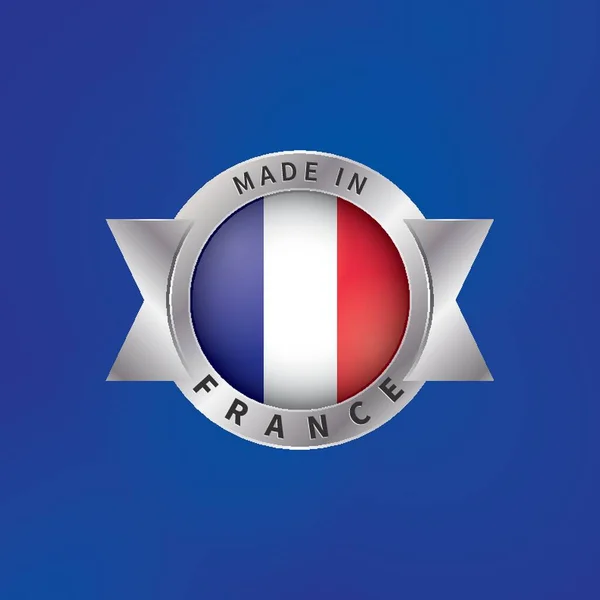 Wykonane Francji Etykieta — Wektor stockowy