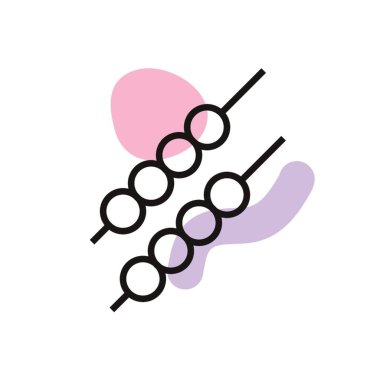 balık topları vektör illüstrasyonu