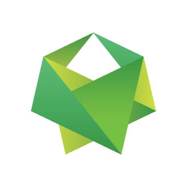 soyut logo vektör çizimi