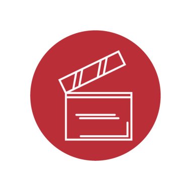 Alkış tahtası vektör illüstrasyonu