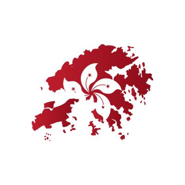 Hong Kong harita vektör çizimi