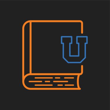 u harfi ikonlu kitap