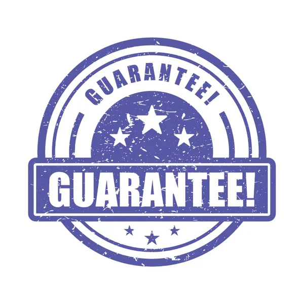 Money Back Guarantee Label — Stock Vector