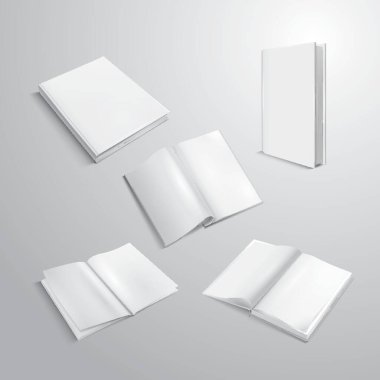 boş kitapların koleksiyonu