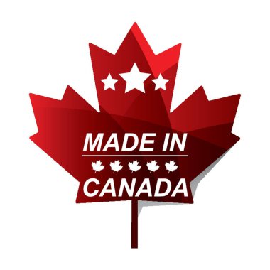 Made in Canada design clipart