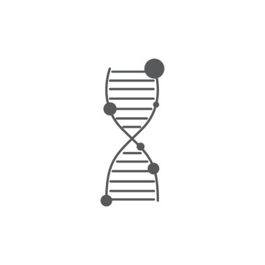 Bir DNA simgesi illüstrasyonu.