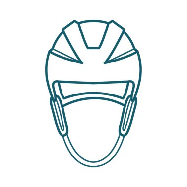 Hokey kaskı çizimi.