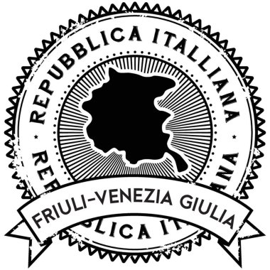 friuli-venezia giulia harita etiketi