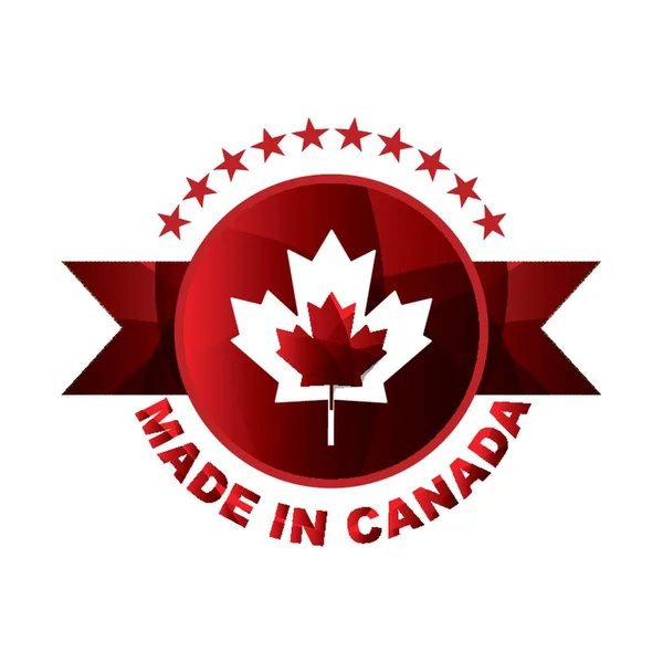 Feito Design Canadense —  Vetores de Stock