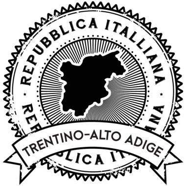 Trentino-alto harita etiketi