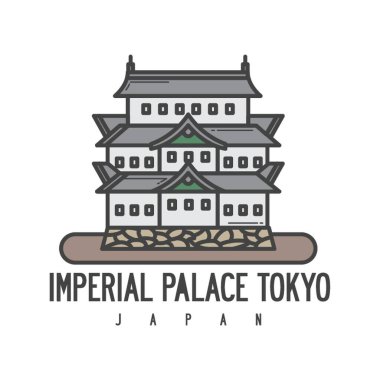 Bir İmparatorluk Sarayı çizimi.