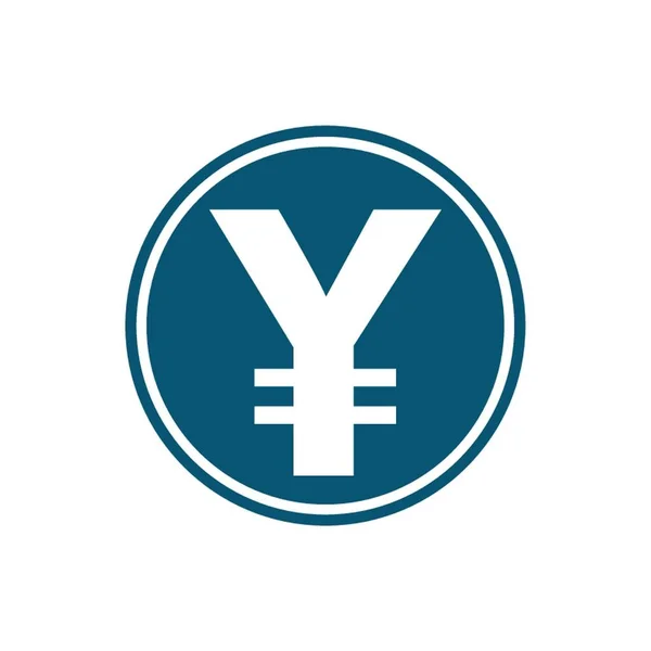 Yen Symbol Illustration — Stock vektor