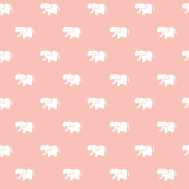 Kusursuz bir fil arkaplan çizimi.