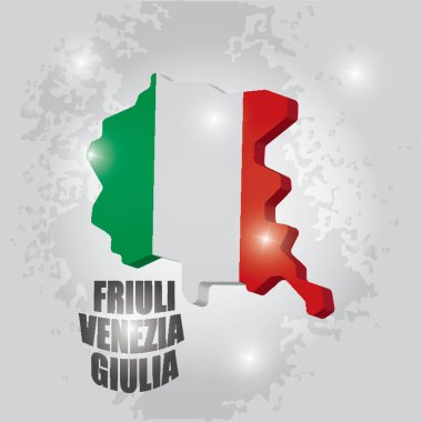 Friuli venezia giulia haritası