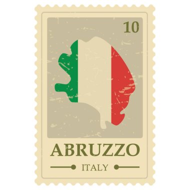 Abruzzo harita posta pulu