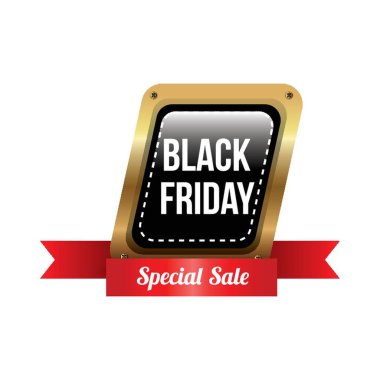 Kara Cuma İndirim etiketi