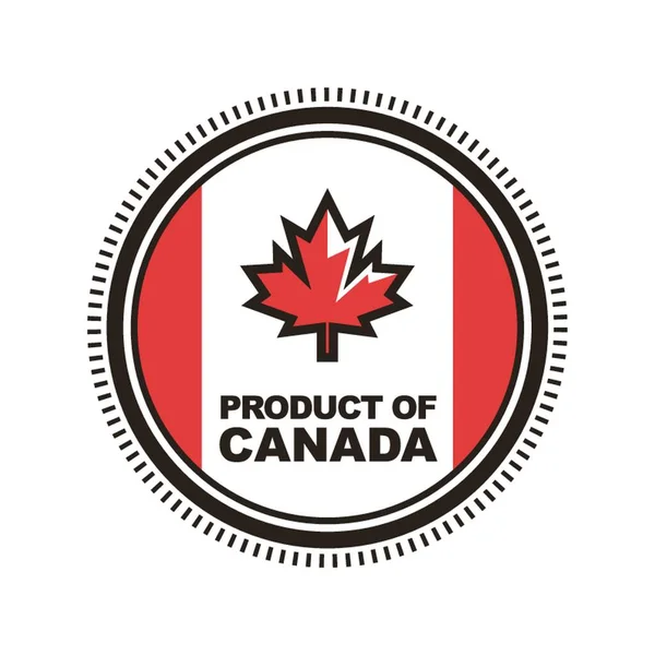 Product Canada Label — Stock Vector