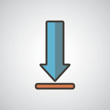 Simge vektör illüstrasyonu indir