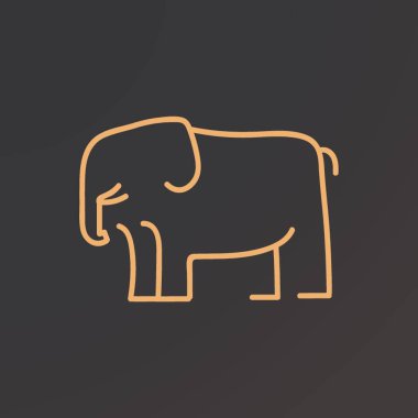 Fil ikonu vektör illüstrasyonu