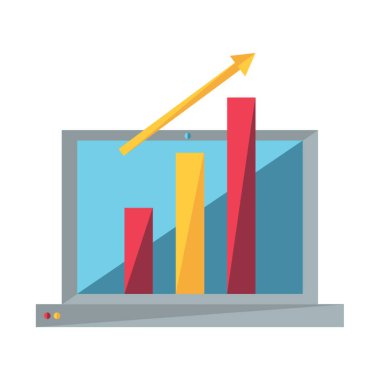 işlem çubuğu grafik vektör illüstrasyonu