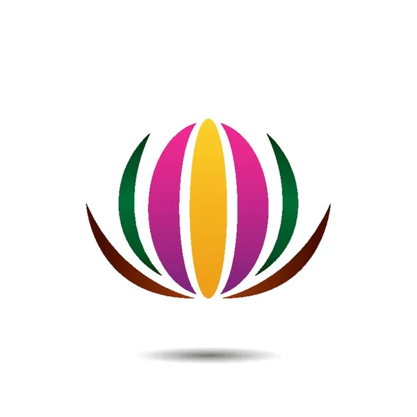 Abstrakti Logo Suunnittelu Vektori Kuva — vektorikuva