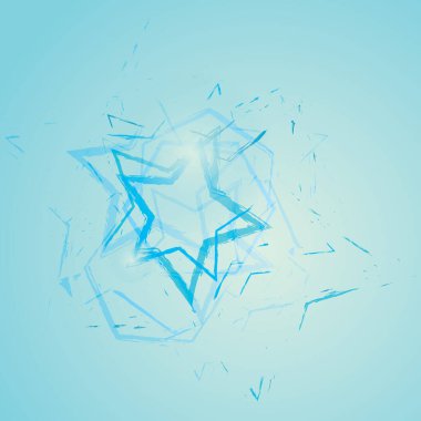 Geometrik şekilli ve noktalı soyut bir arkaplan. vektör illüstrasyonu.