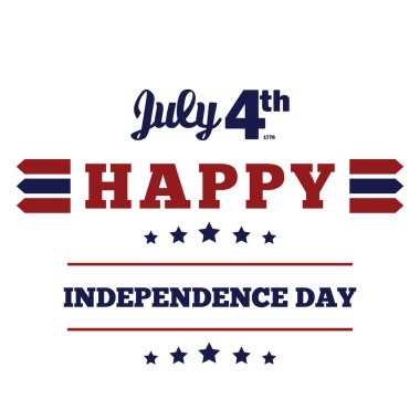 Amerika Birleşik Devletleri bayrağı taşıyan bir anma günü afişinin vektör çizimi.