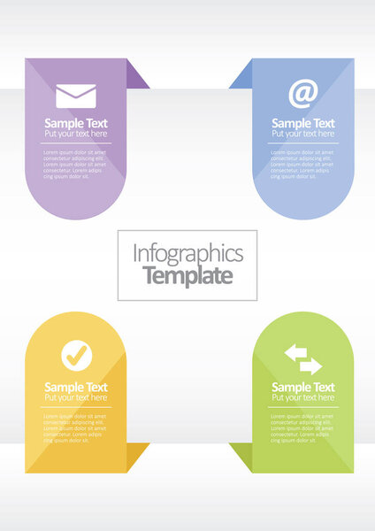 infographics, stylized vector illustration