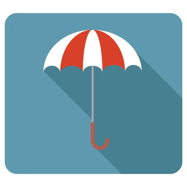 Paraplu Pictogram Vector Illustratie — Stockvector
