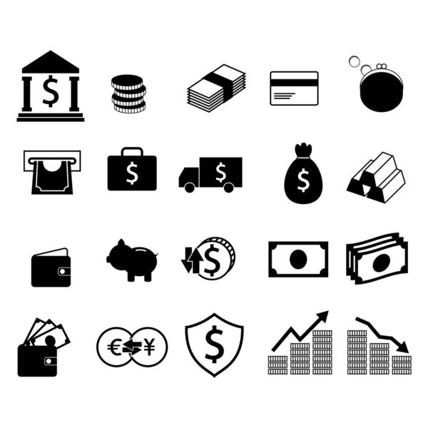 money icon vector illustration.