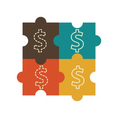 Vektör illüstrasyonu, simge ögesi arkaplanı