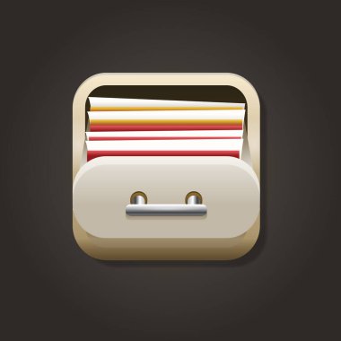 Web ve mobil için vektör simgesi