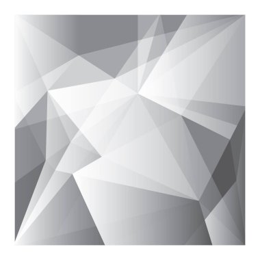 Soyut çokgen arkaplan. Vektör illüstrasyonu