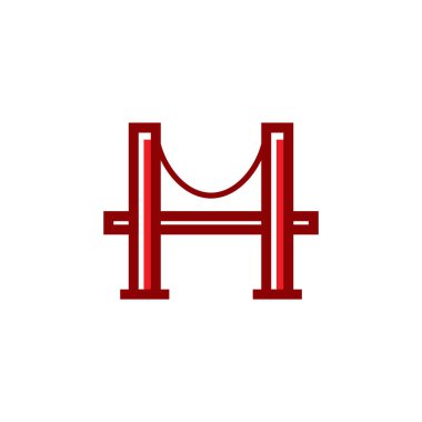 Seyahat simgesinin vektör illüstrasyonu