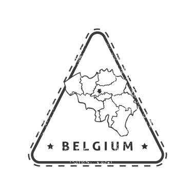 Kanada ülkesinin bir haritasının vektör çizimi