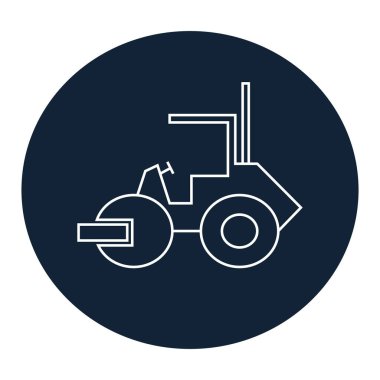 çizgi film uygulama simgesi, vektör illüstrasyonu