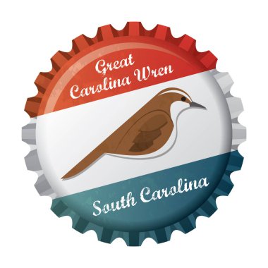 Ülkenin ürünü olan bir etiketin vektör illüstrasyonu