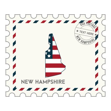 Üzerinde Güney Afrika bayrağı resmi olan posta pulu.