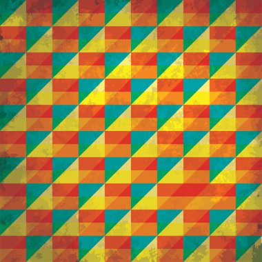 Geometrik arkaplan, vektör illüstrasyonu