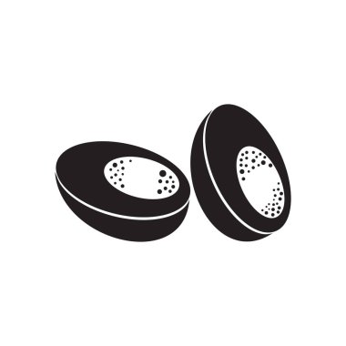 haşlanmış yumurta, tasarım vektörü çizimi