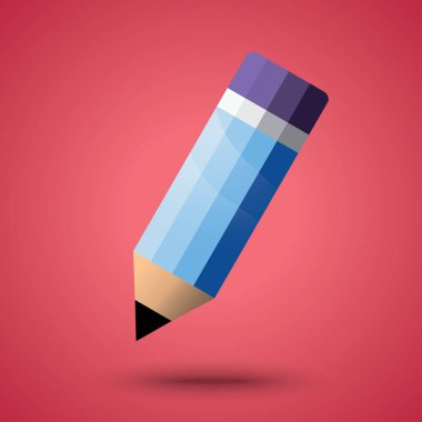 Sarı arkaplanda kalem simgesi