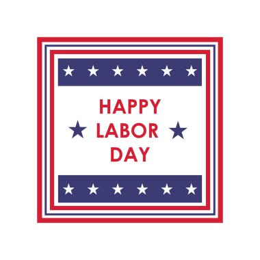 ABD şablonu, vektör illüstrasyonu