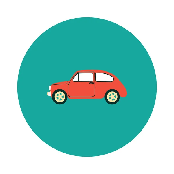 Icono Del Coche Ilustración Vectorial — Vector de stock