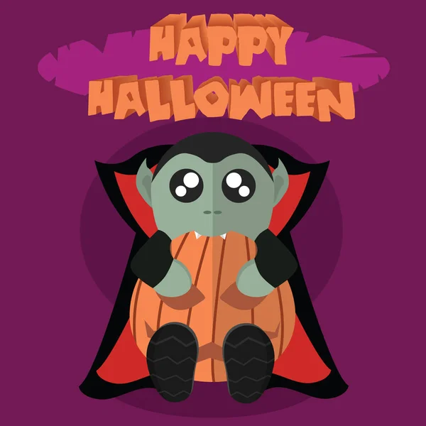 Vector Ilustración Para Tema Halloween — Vector de stock