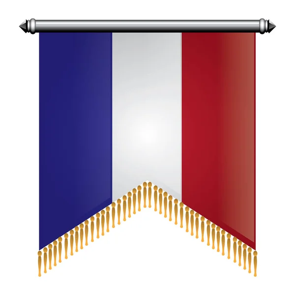 France Icon Vector Illustration Background — Stock Vector