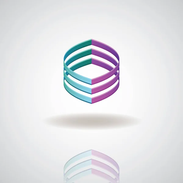 Αφηρημένο Διάνυσμα Λογότυπο Επιχειρηματικό Εικονίδιο — Διανυσματικό Αρχείο