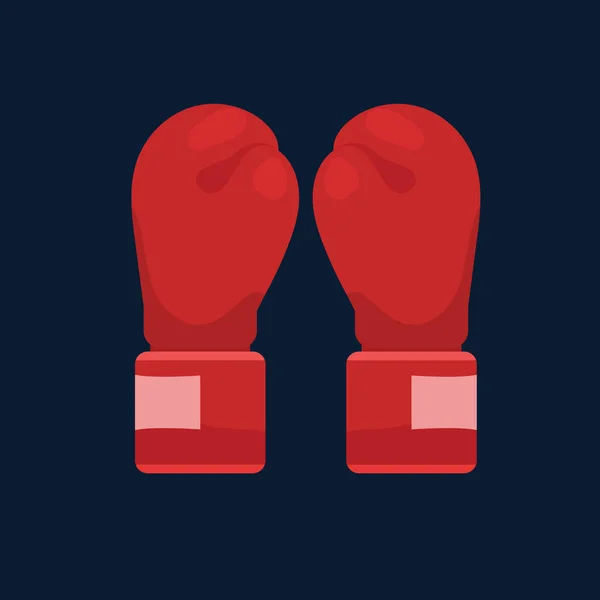 ボクシンググローブのベクトルイメージ — ストックベクタ