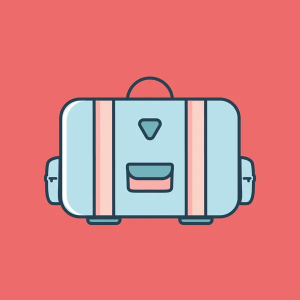 Rucksack Symbol Vektor Illustration — Stockvektor