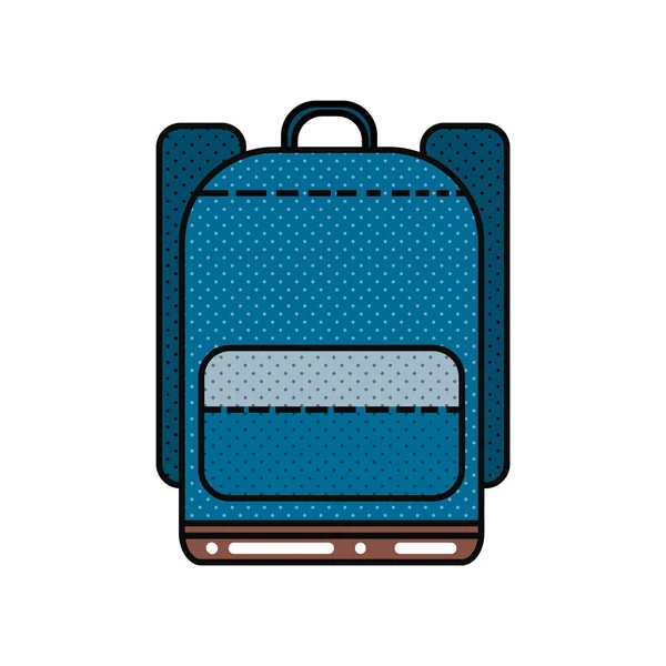 旅行袋隔离图标矢量图解设计 — 图库矢量图片